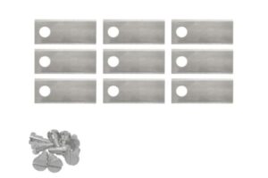 Lames de robot tondeuse pour Belrobotics - Set de 9