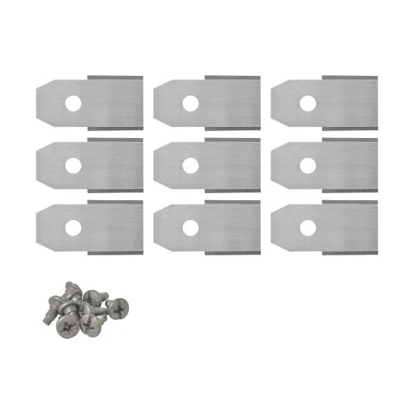 Lames de robot tondeuse pour Ferrex R800 Easy - Set de 9 Lames de robot tondeuse pour Ferrex R800 Easy - Set de 9