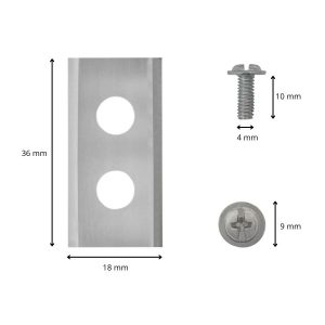 Lames de robot tondeuse pour Ferrex R800 Smart dimensions
