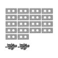 Lames de robot tondeuse pour Fuxtec - set de 18
