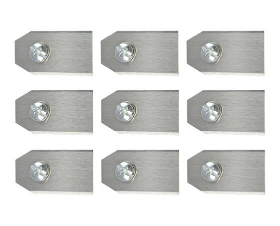Lames de robot tondeuse pour Gardena - Set de 9
