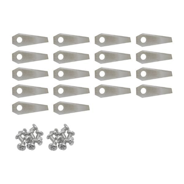 Lames de robot tondeuse pour Honda Miimo - Set de 18 - nouveau type
