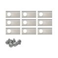 Lames de robot tondeuse pour Honda Miimo - Set de 9