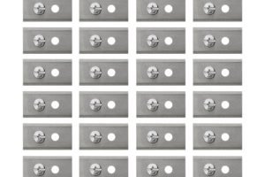 Lames de robot tondeuse pour Mammotion LUBA YUKA - set de 48