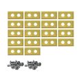 Lames de robot tondeuse pour Parkside - set de 60 revêtues de titane