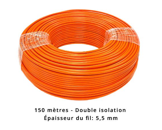 Câble périphérique 5,5 mm pour Honda - double isolation - 150 mètres Câble périphérique 5,5 mm pour Honda - double isolation - 150 mètres