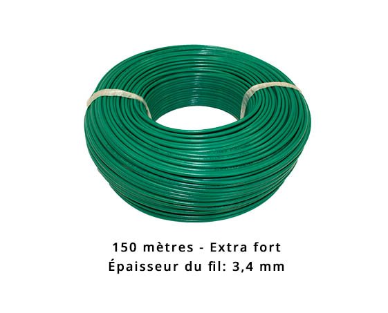 Câble périphérique extra fort pour Husqvarna - 3,4 mm - 150 mètres