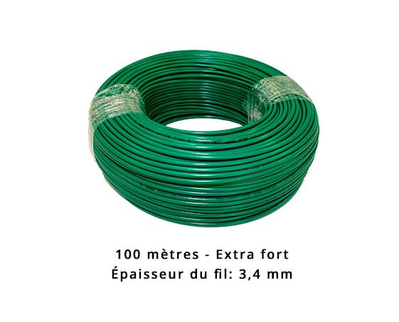 Câble périphérique extra fort pour Philips - 3,4 mm - 100 mètres Câble périphérique extra fort pour Philips - 3,4 mm - 100 mètres