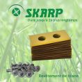 Lames de robot tondeuse Skarp pour Powerplus (w) - set de 18