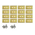 Lames de robot tondeuse pour Mammotion LUBA YUKA revêtues de titane – set de 16