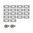 Lames Endurance de robot tondeuse pour Roborock - Set de 18