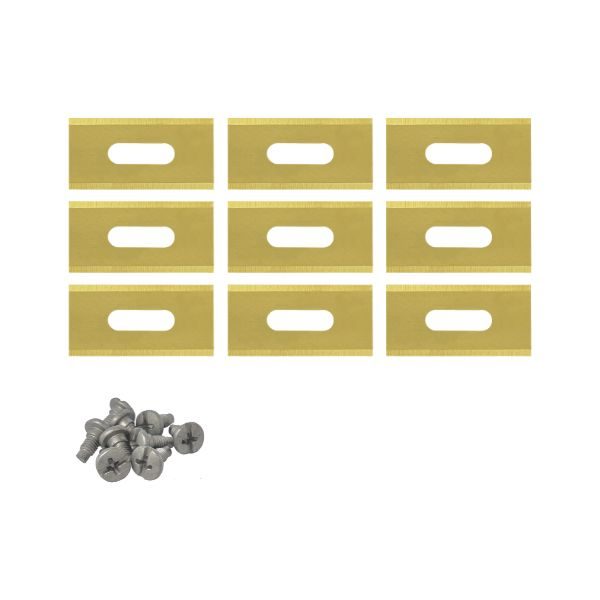 Lames Endurance de robot tondeuse pour Roborock – Set de 9 revêtues de titane Lames Endurance de robot tondeuse pour Roborock - Set de 9 revêtues de titane